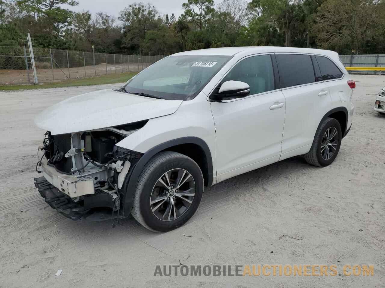 5TDZZRFH6JS237895 TOYOTA HIGHLANDER 2018