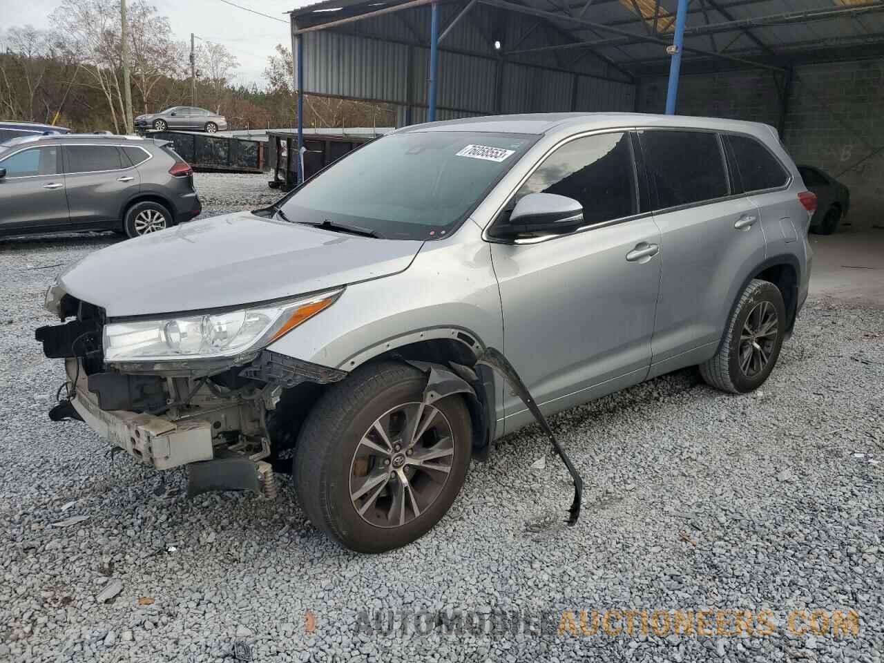 5TDZZRFH6JS243860 TOYOTA HIGHLANDER 2018