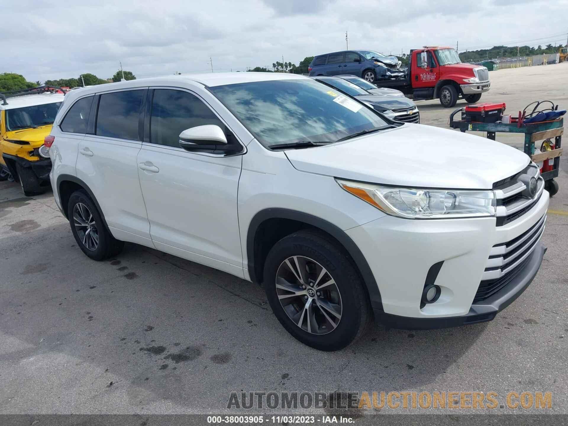 5TDZZRFH6JS245592 TOYOTA HIGHLANDER 2018