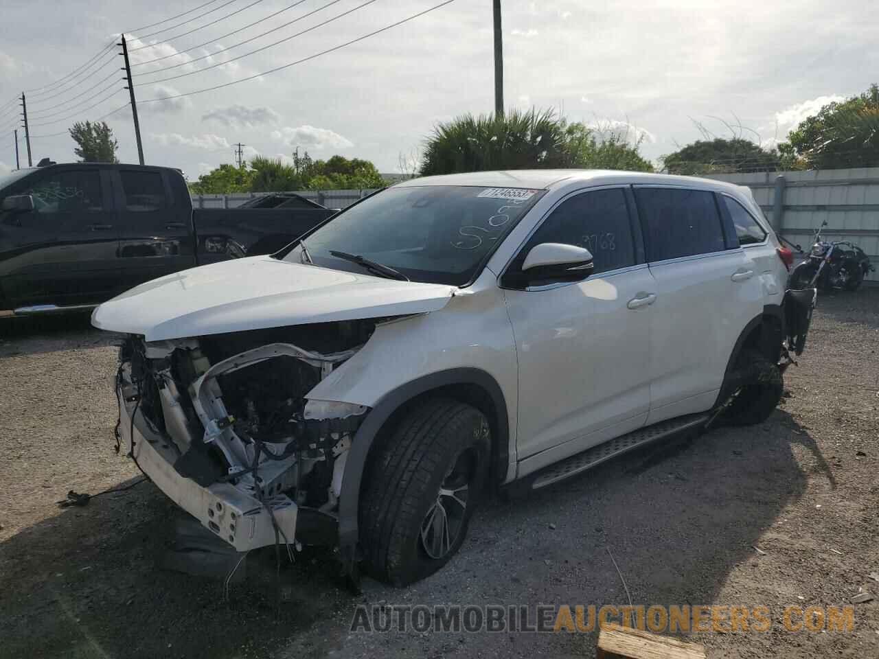 5TDZZRFH6JS260982 TOYOTA HIGHLANDER 2018