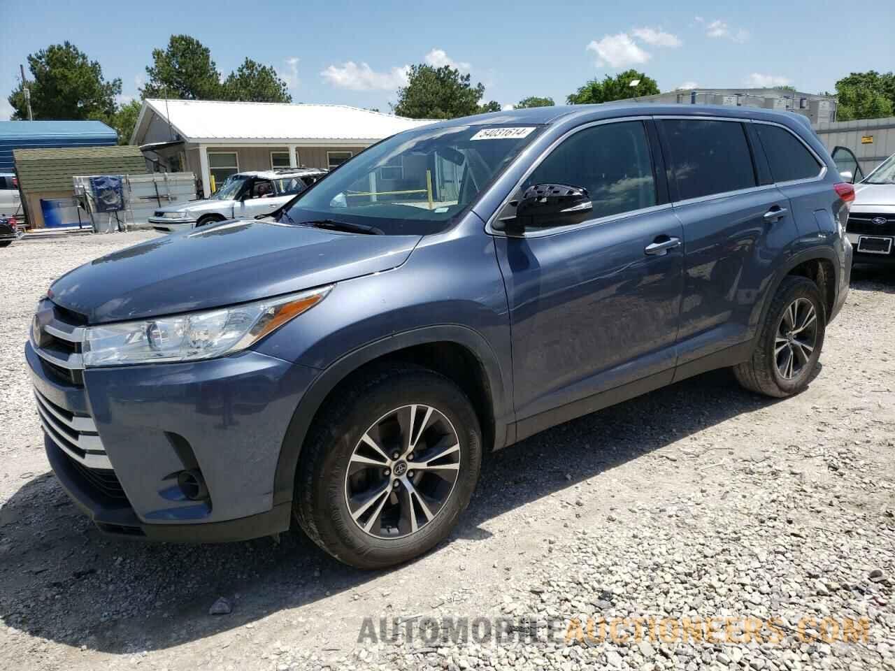 5TDZZRFH6KS303170 TOYOTA HIGHLANDER 2019