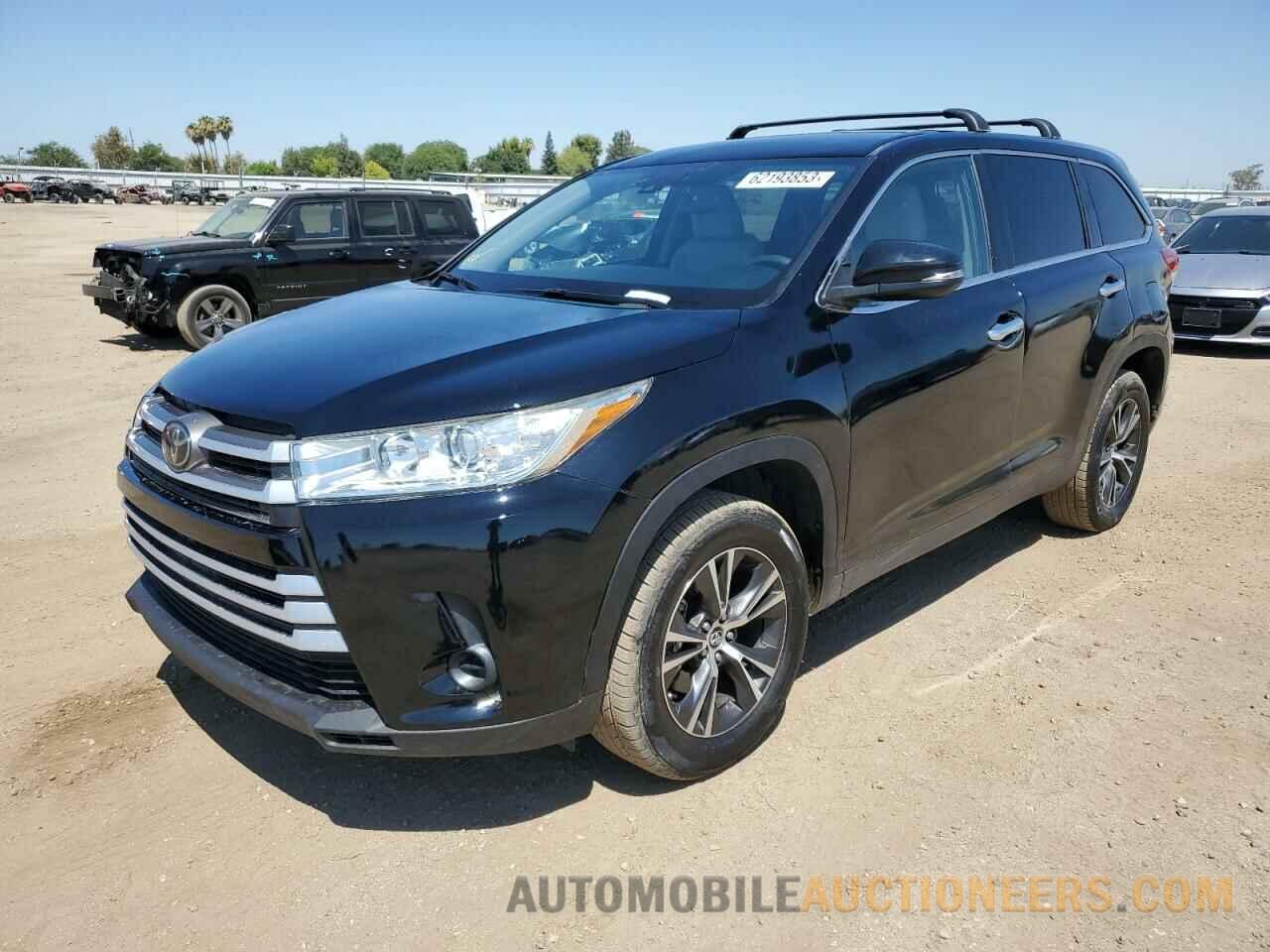 5TDZZRFH6KS309325 TOYOTA HIGHLANDER 2019