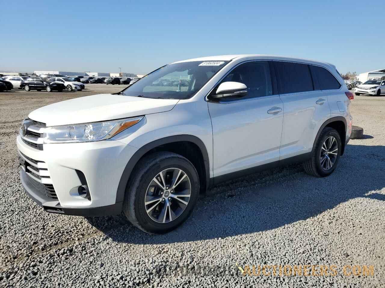 5TDZZRFH6KS310765 TOYOTA HIGHLANDER 2019