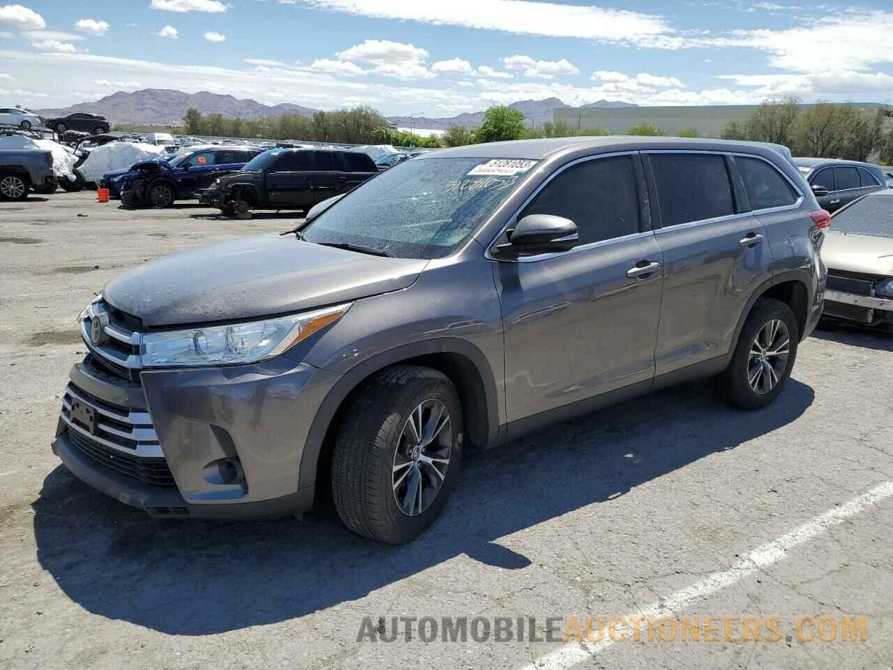 5TDZZRFH6KS331504 TOYOTA HIGHLANDER 2019