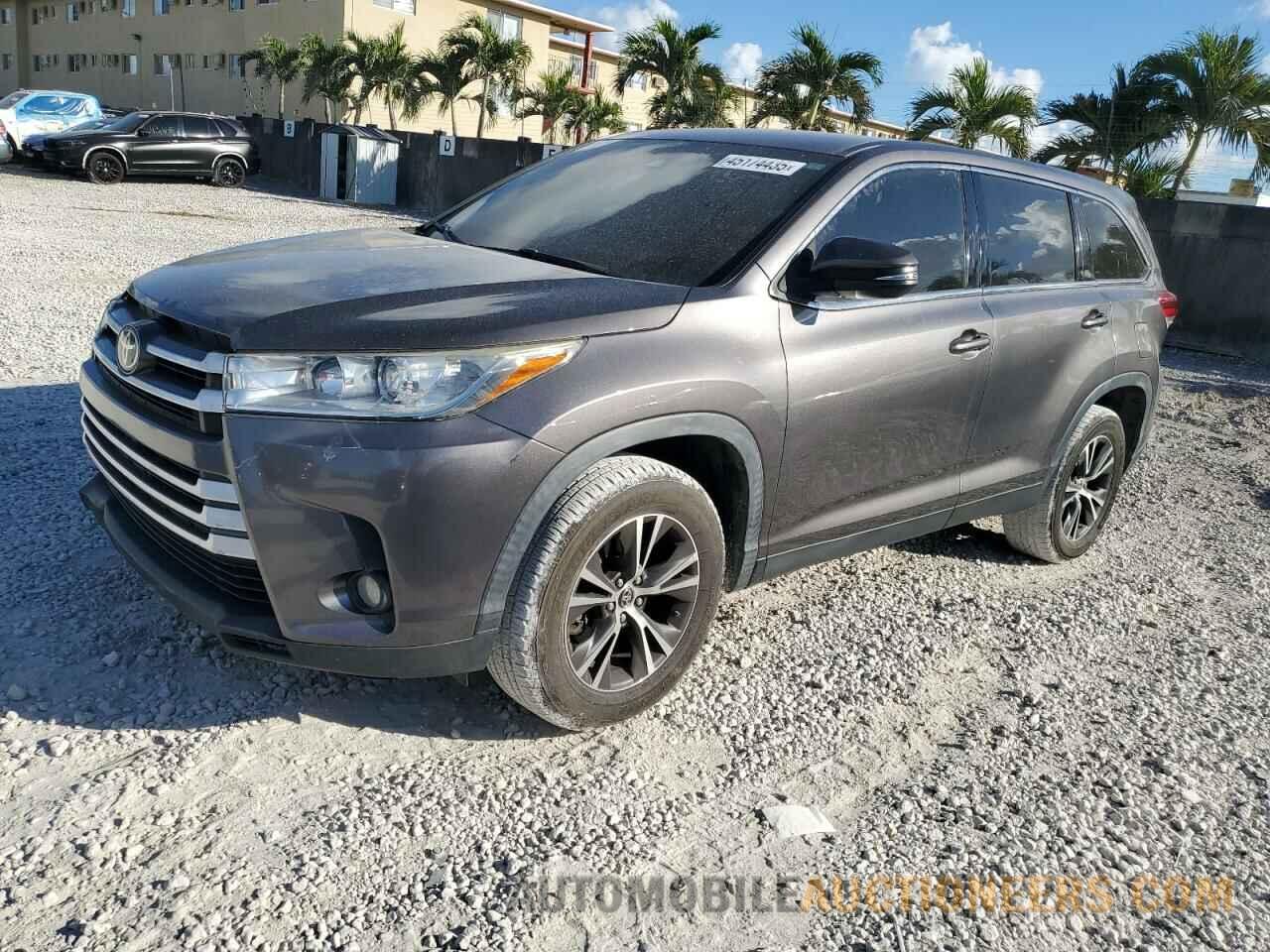 5TDZZRFH6KS342826 TOYOTA HIGHLANDER 2019