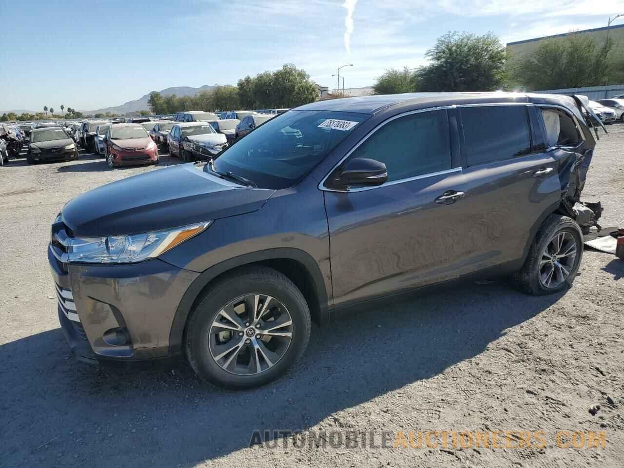 5TDZZRFH6KS344415 TOYOTA HIGHLANDER 2019