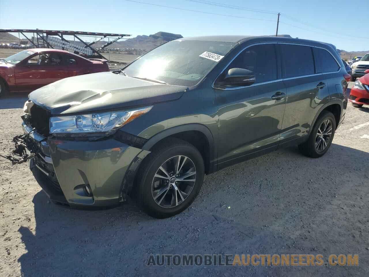 5TDZZRFH7HS227175 TOYOTA HIGHLANDER 2017