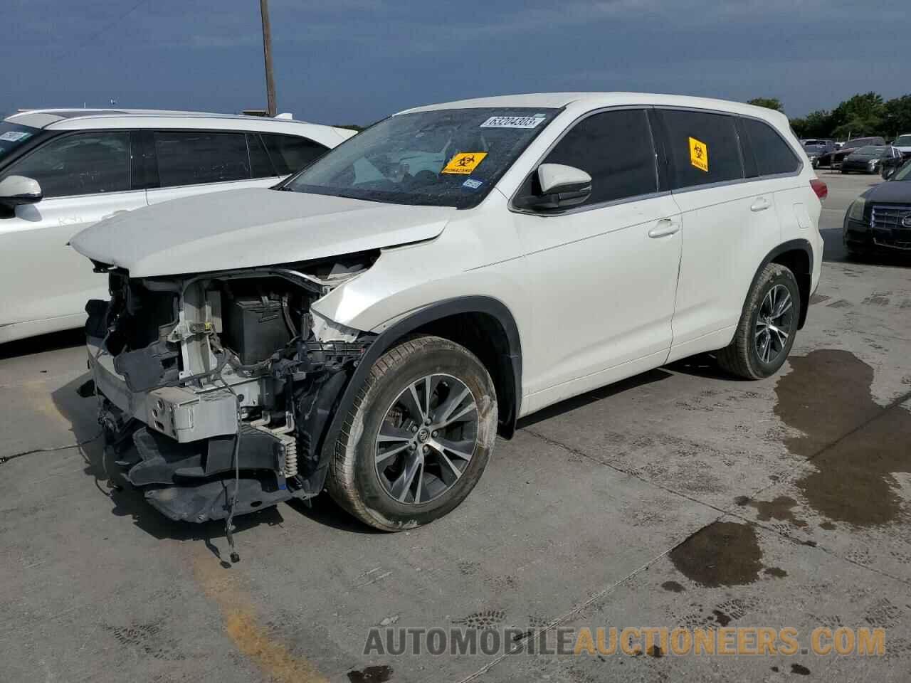 5TDZZRFH7JS237016 TOYOTA HIGHLANDER 2018