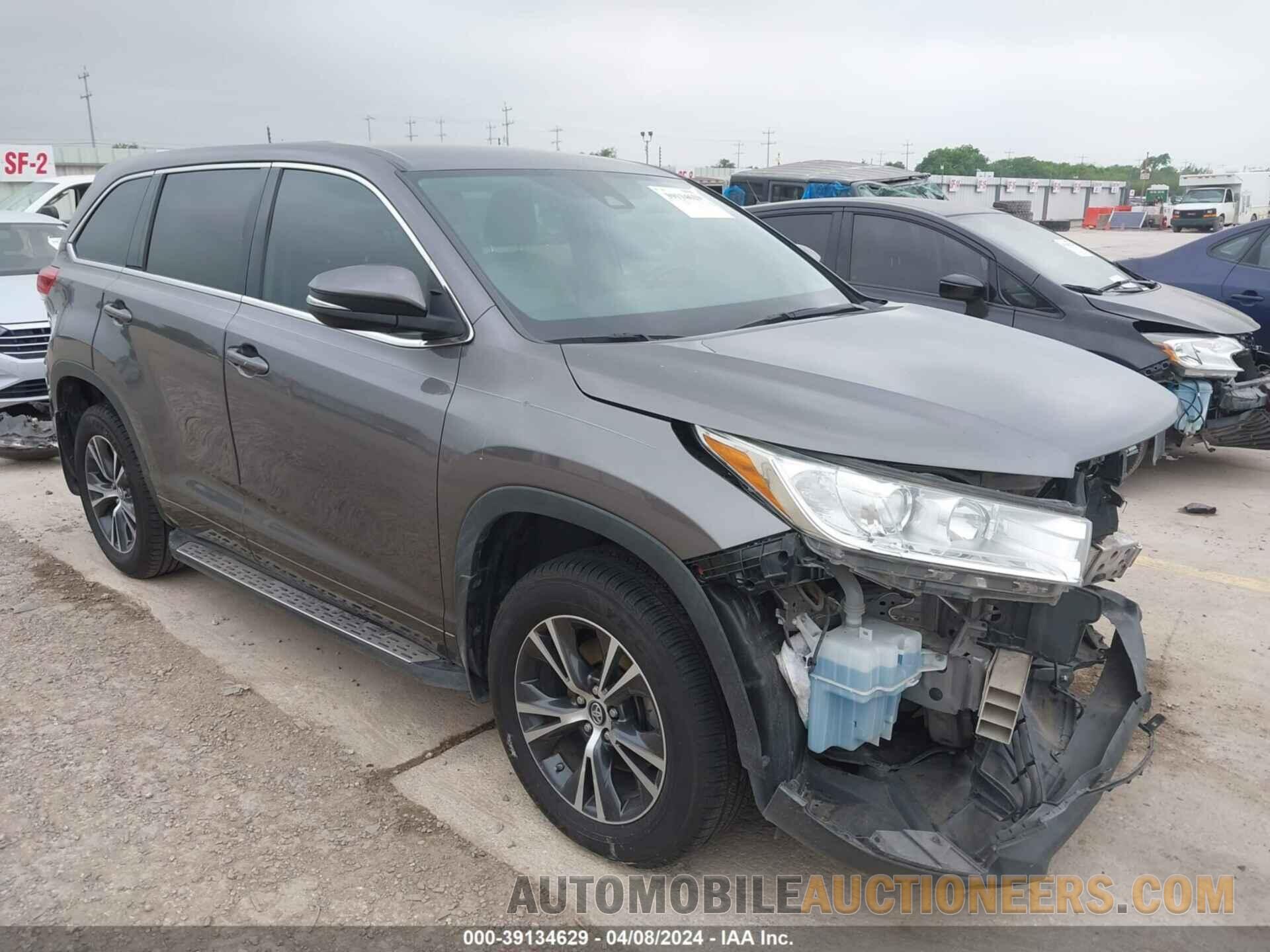 5TDZZRFH7JS253877 TOYOTA HIGHLANDER 2018