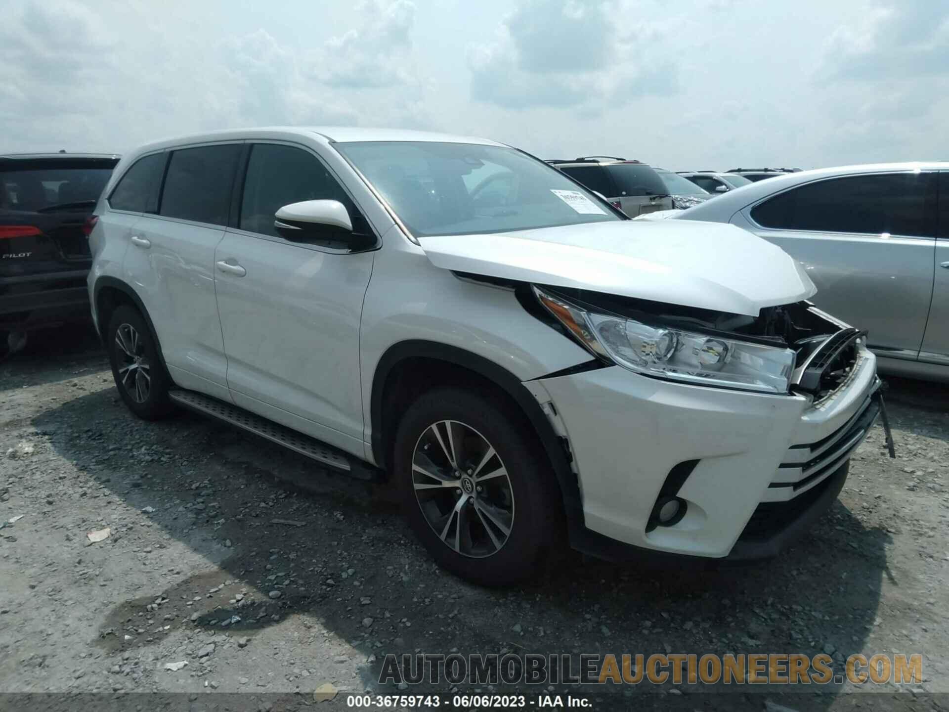 5TDZZRFH7JS256228 TOYOTA HIGHLANDER 2018