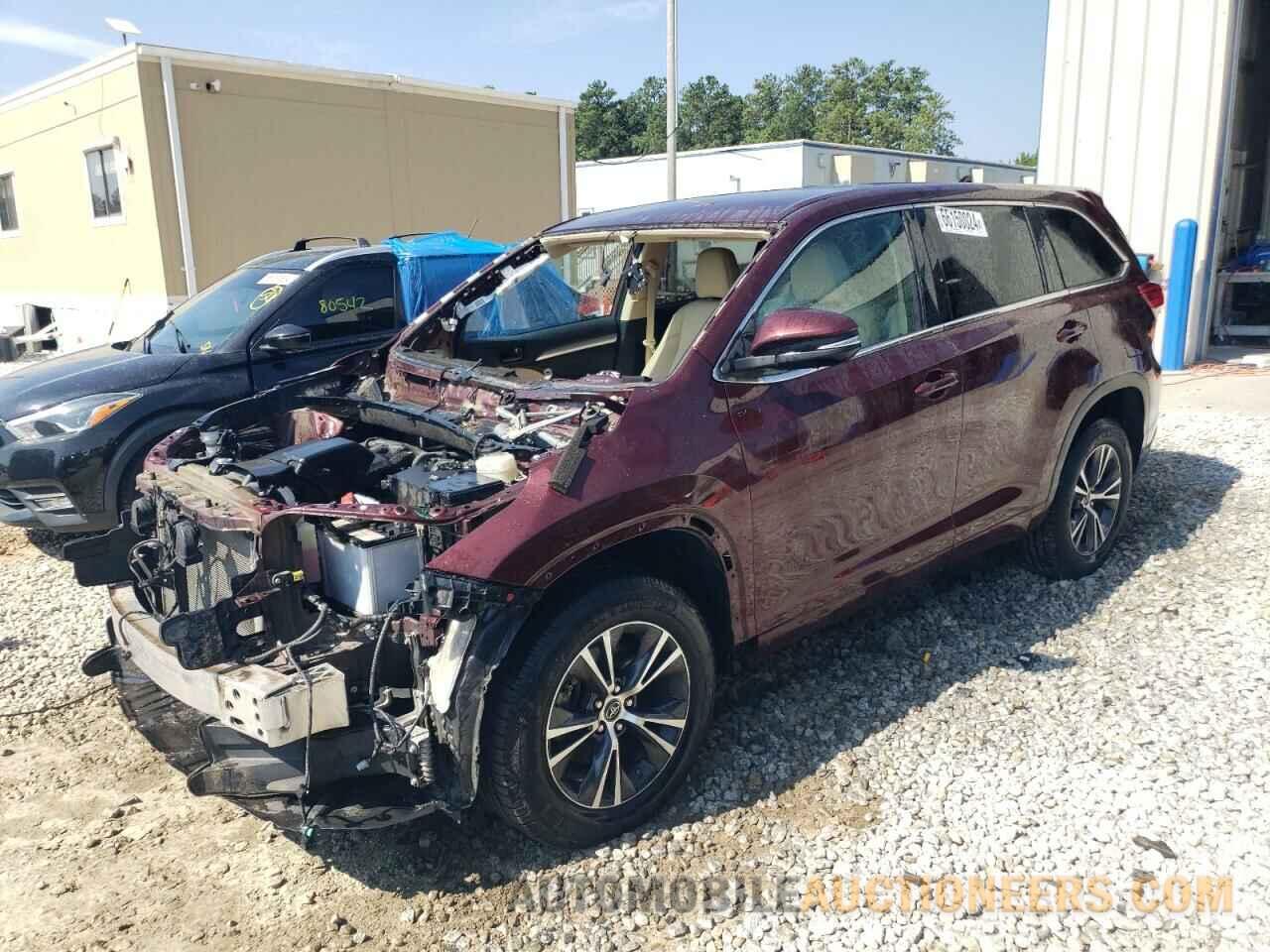 5TDZZRFH7JS287673 TOYOTA HIGHLANDER 2018