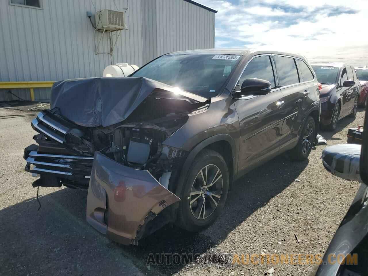 5TDZZRFH7KS289196 TOYOTA HIGHLANDER 2019