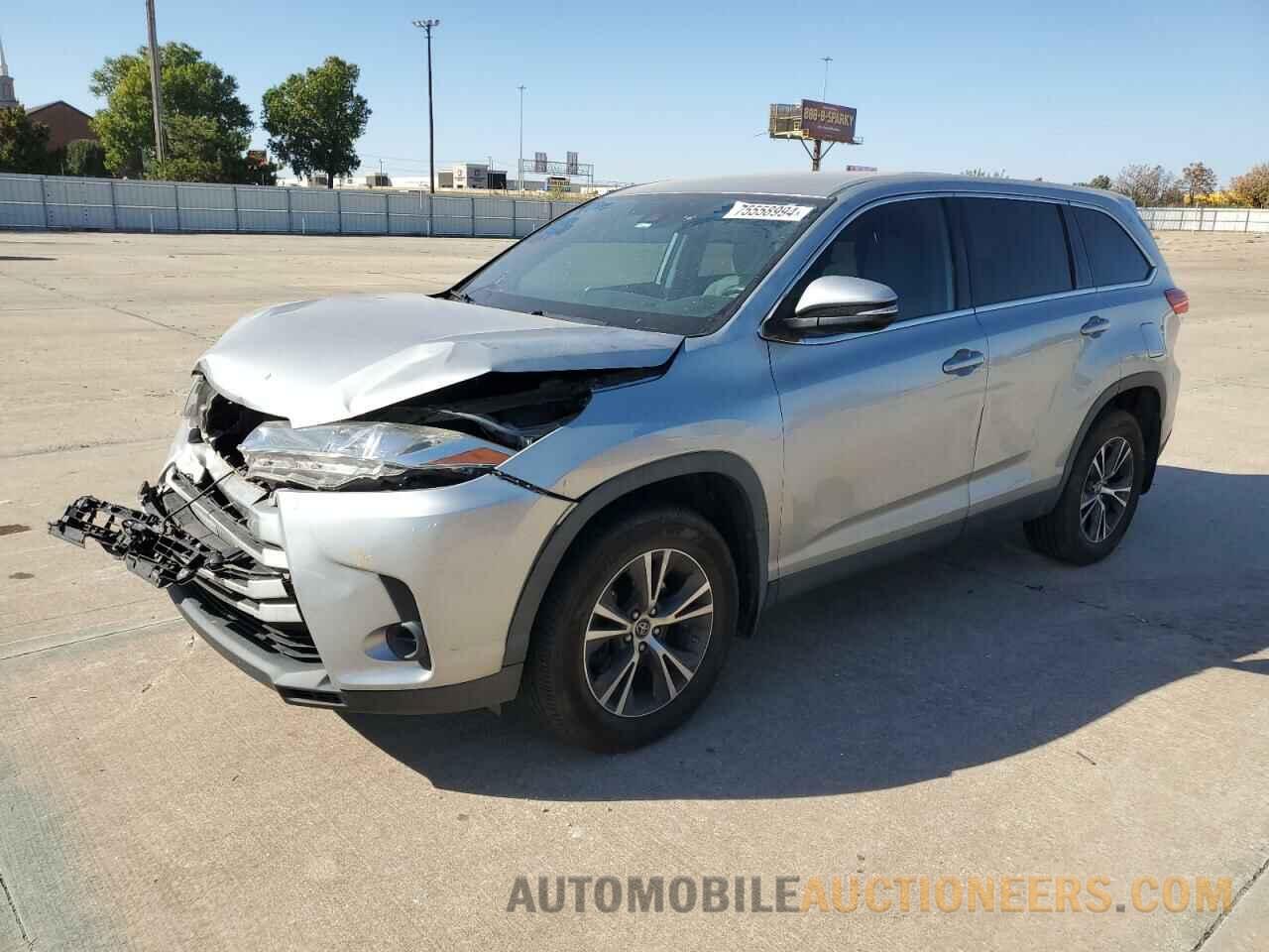 5TDZZRFH7KS291689 TOYOTA HIGHLANDER 2019