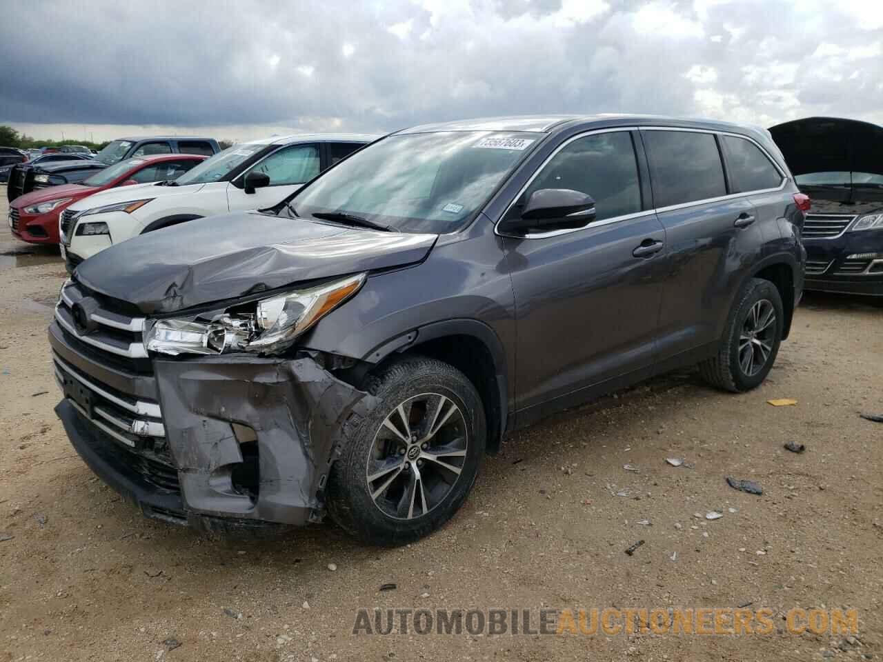 5TDZZRFH7KS296407 TOYOTA HIGHLANDER 2019