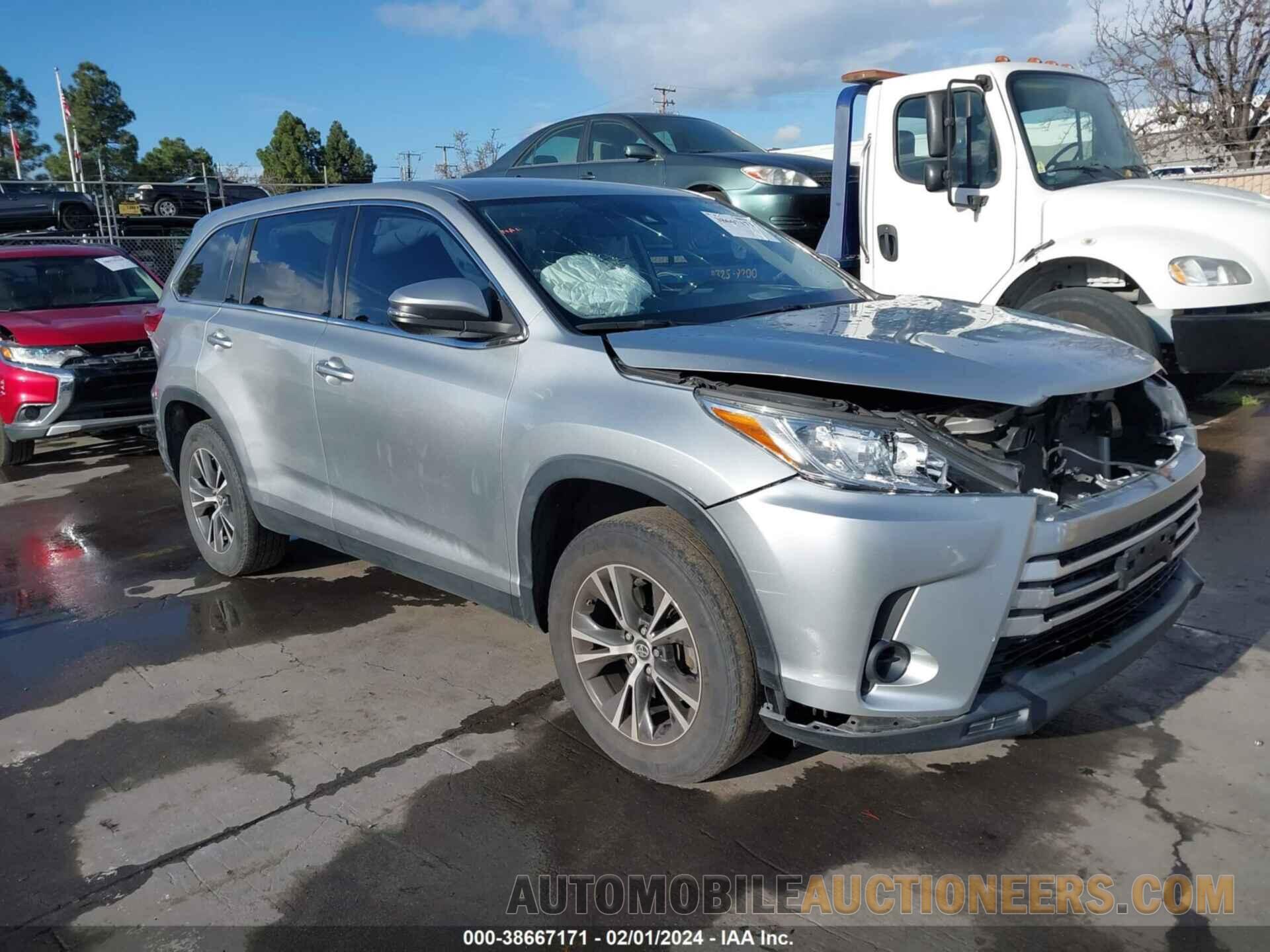 5TDZZRFH7KS303405 TOYOTA HIGHLANDER 2019