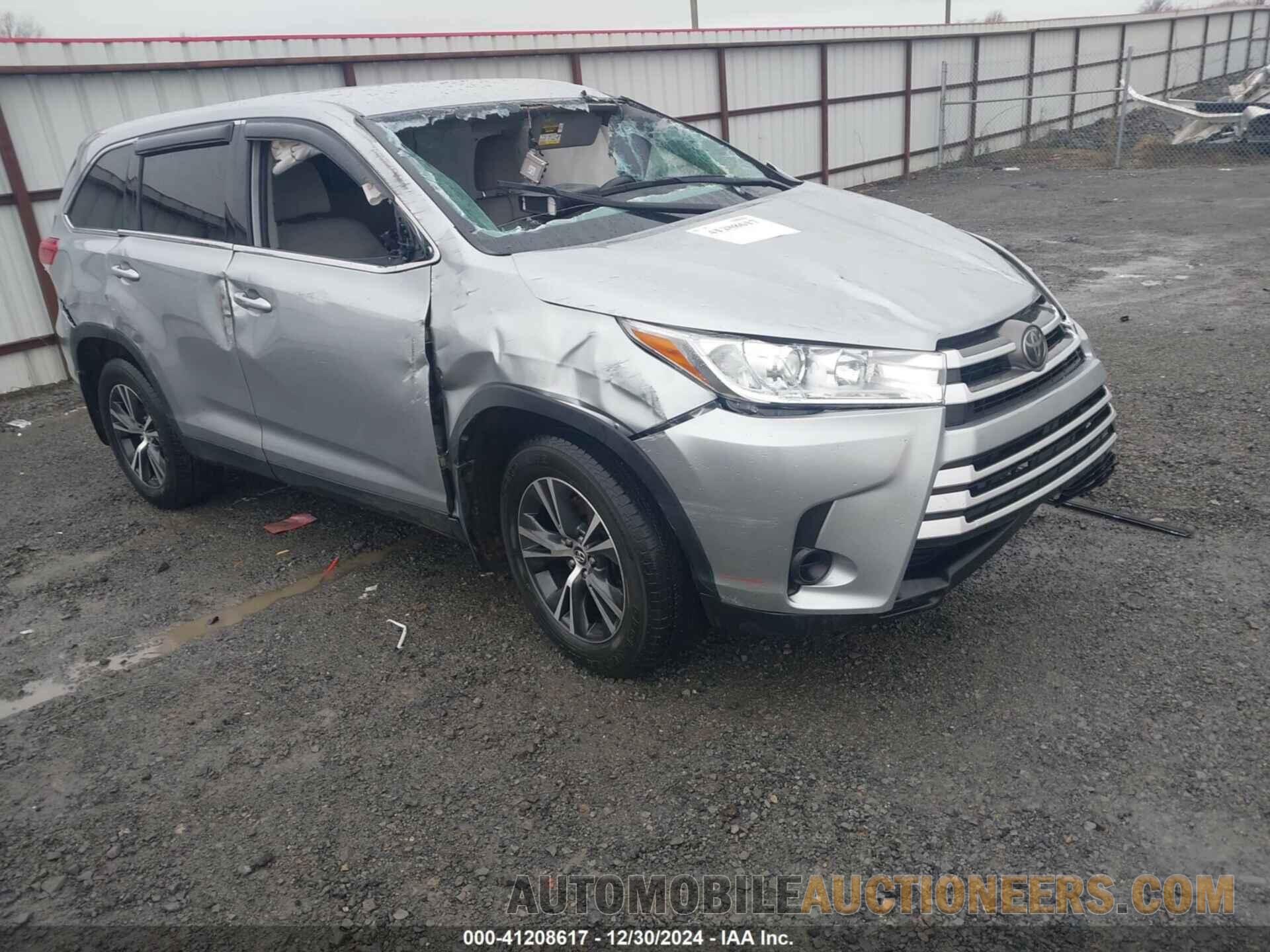 5TDZZRFH7KS303565 TOYOTA HIGHLANDER 2019