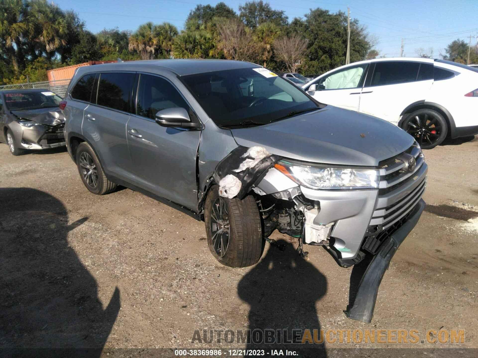 5TDZZRFH7KS311469 TOYOTA HIGHLANDER 2019