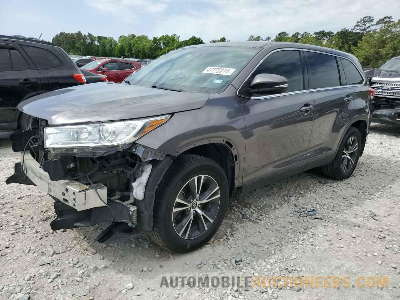 5TDZZRFH7KS318826 TOYOTA HIGHLANDER 2019