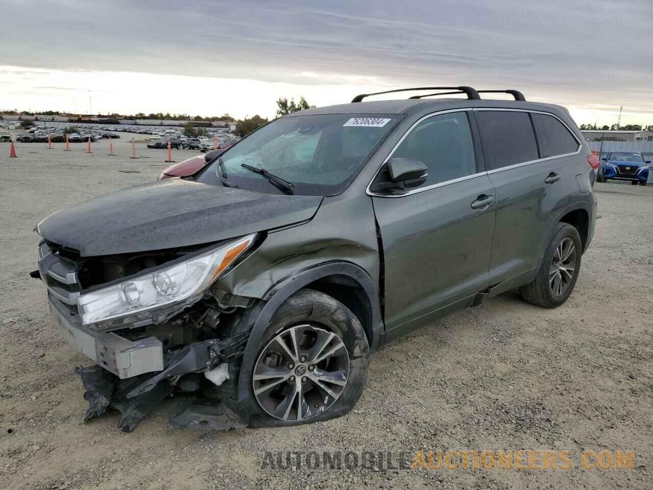 5TDZZRFH7KS320351 TOYOTA HIGHLANDER 2019