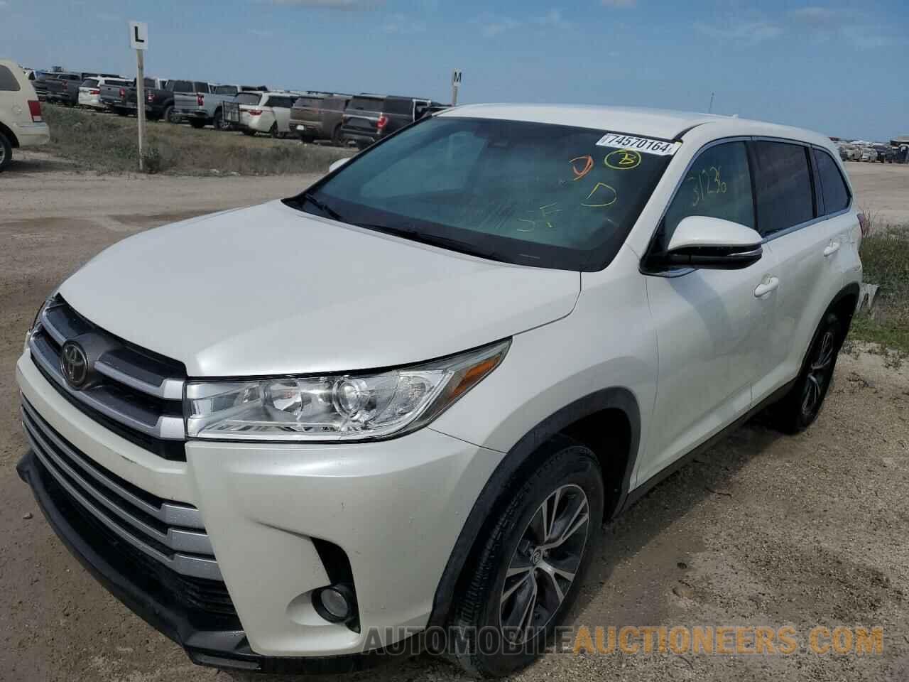 5TDZZRFH7KS350384 TOYOTA HIGHLANDER 2019