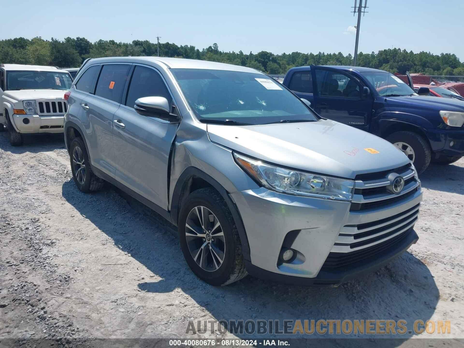 5TDZZRFH7KS365578 TOYOTA HIGHLANDER 2019