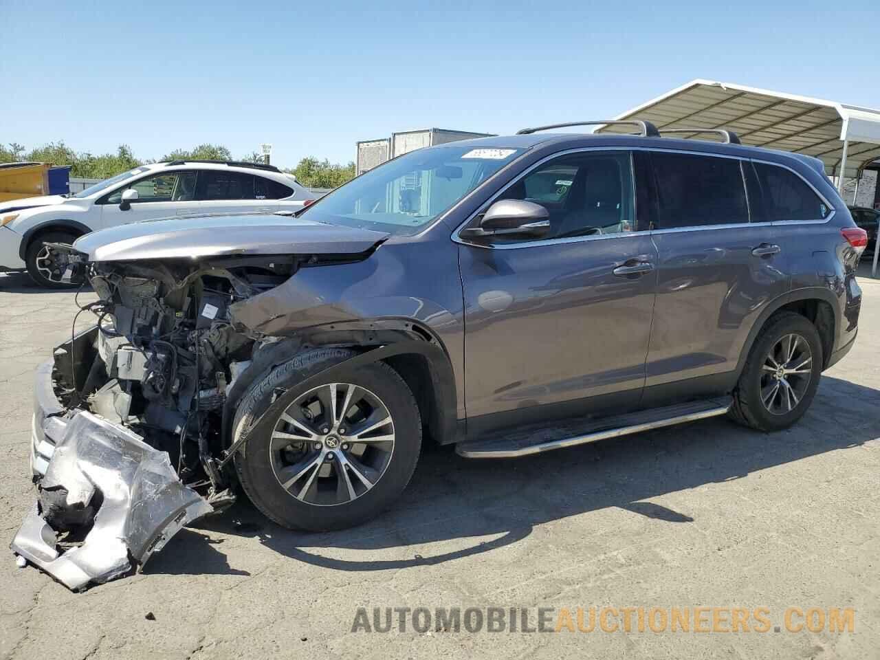 5TDZZRFH7KS370330 TOYOTA HIGHLANDER 2019