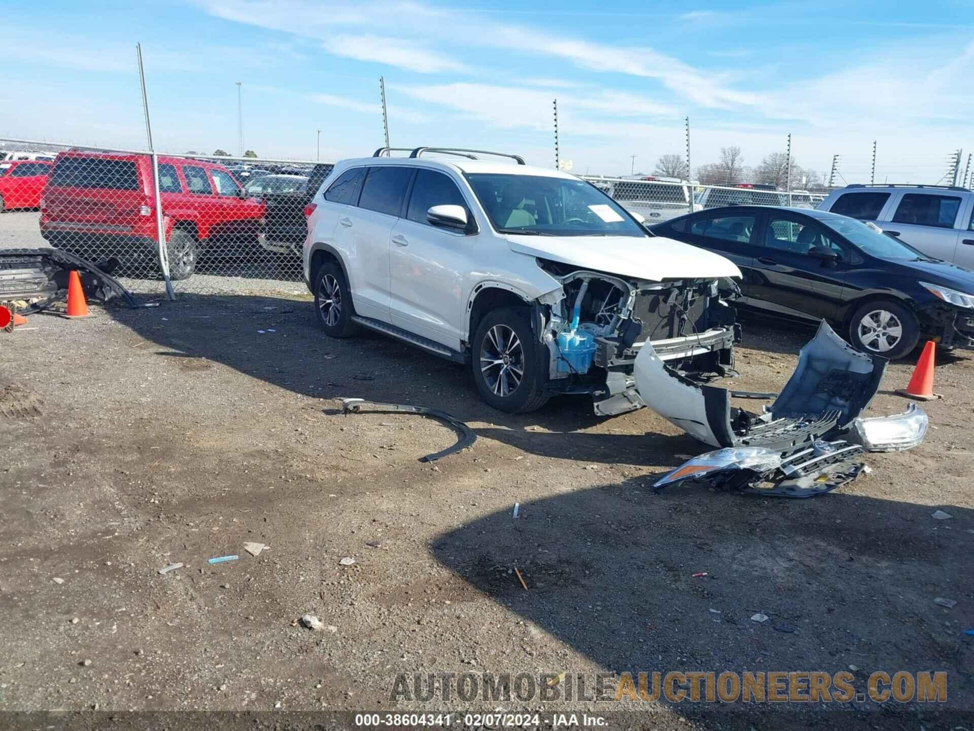 5TDZZRFH8JS237414 TOYOTA HIGHLANDER 2018