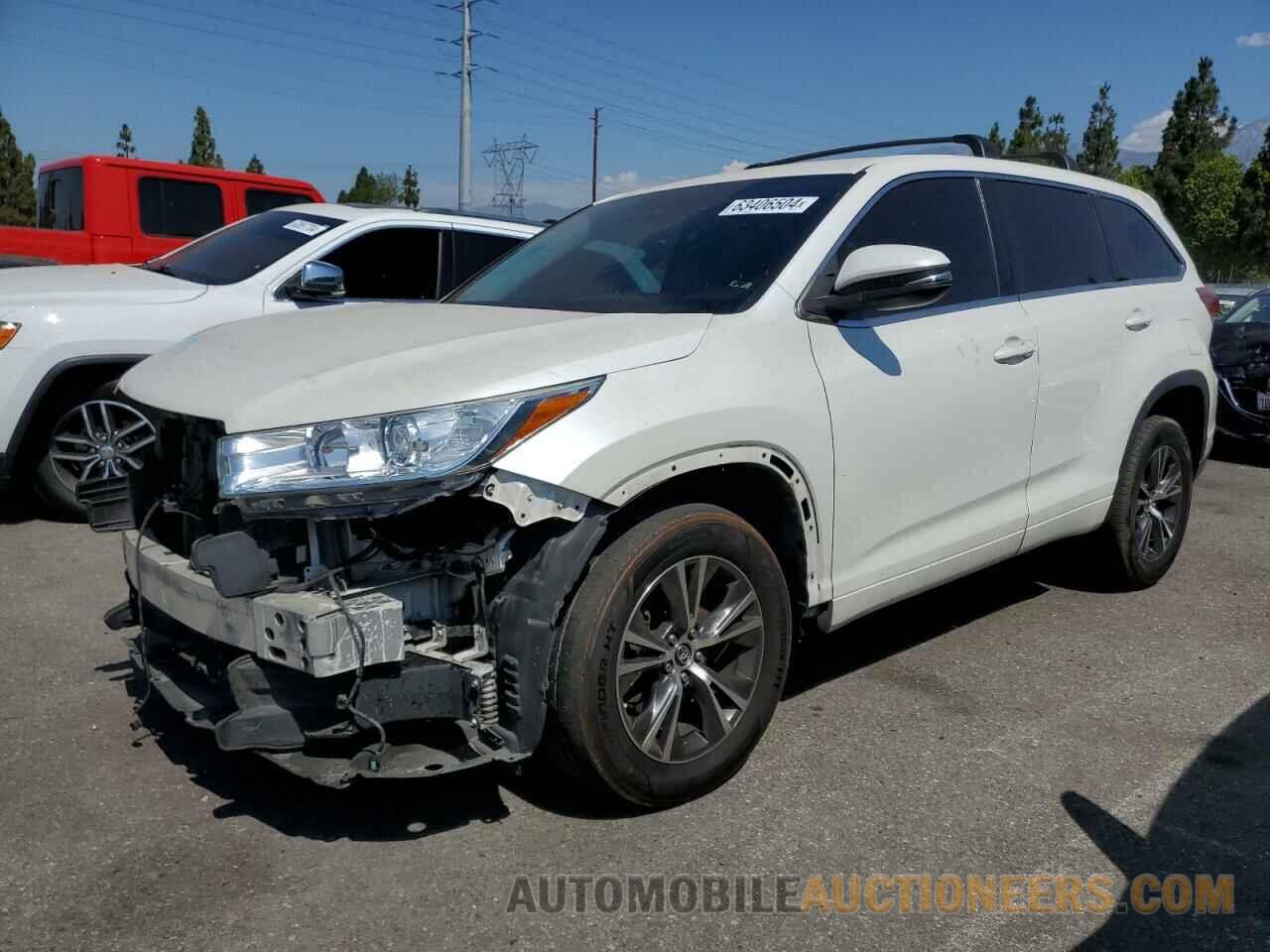 5TDZZRFH8JS248557 TOYOTA HIGHLANDER 2018