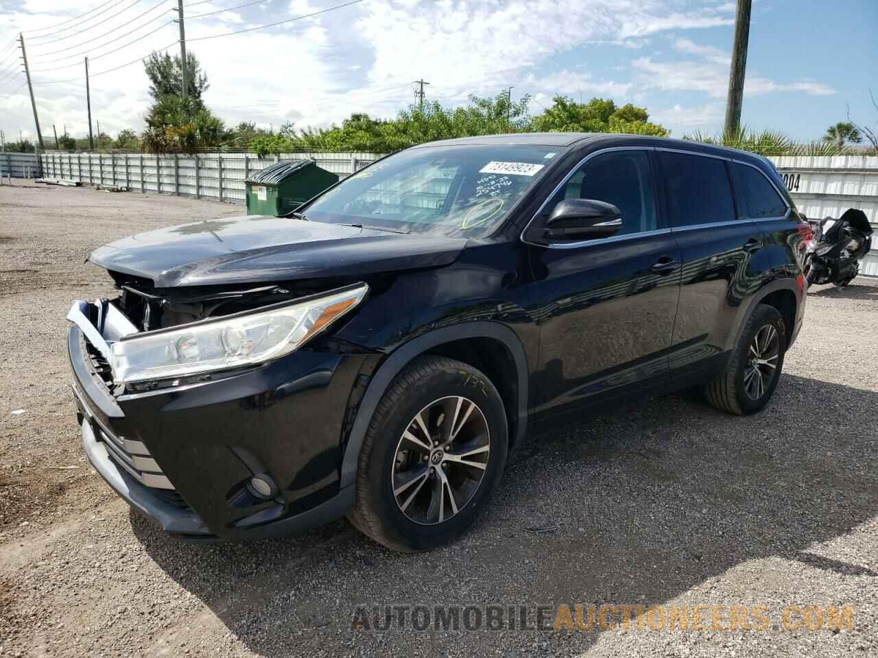 5TDZZRFH8JS254746 TOYOTA HIGHLANDER 2018