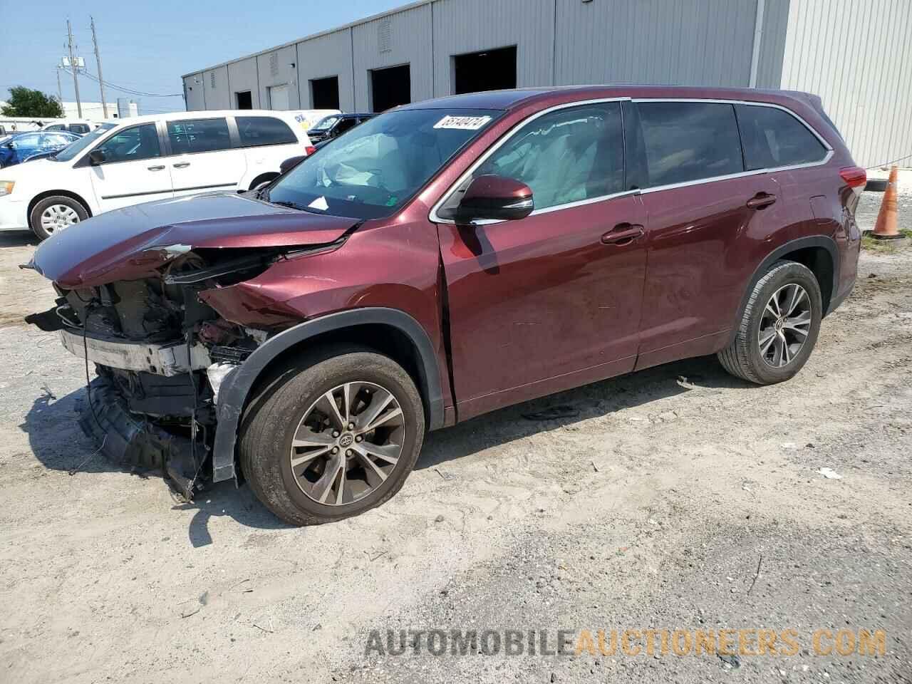 5TDZZRFH8JS257078 TOYOTA HIGHLANDER 2018