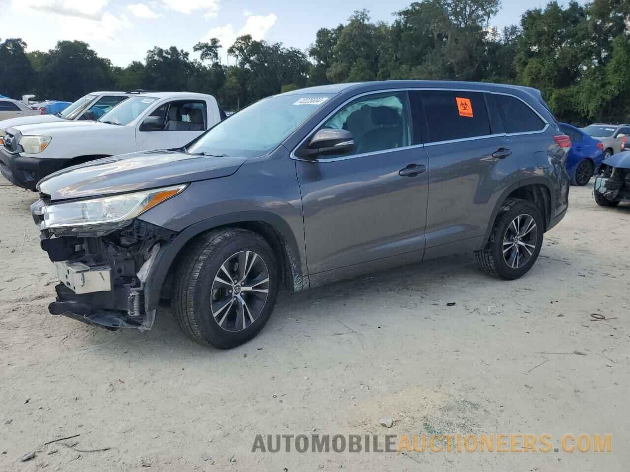 5TDZZRFH8JS262734 TOYOTA HIGHLANDER 2018