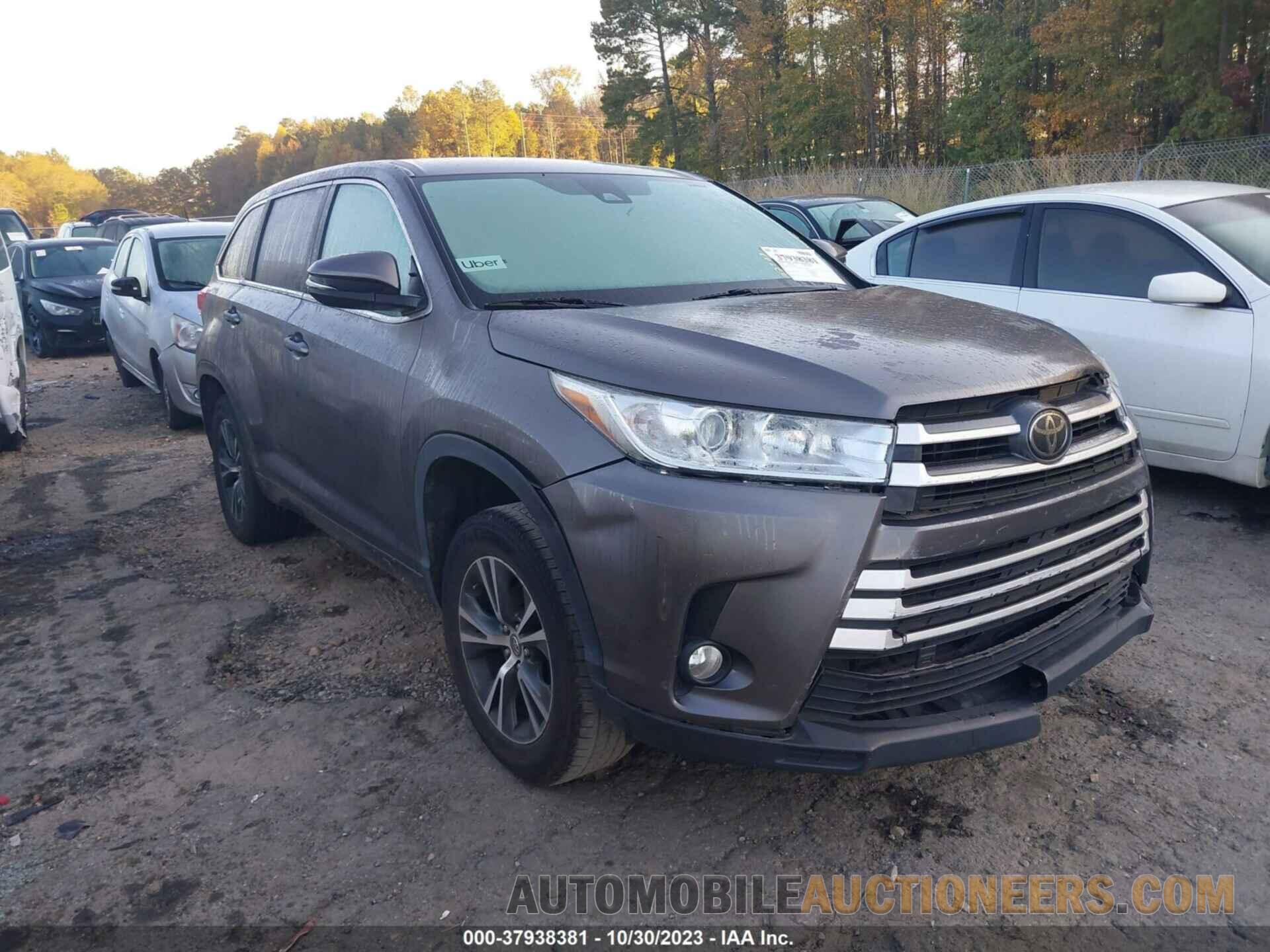 5TDZZRFH8JS270803 TOYOTA HIGHLANDER 2018