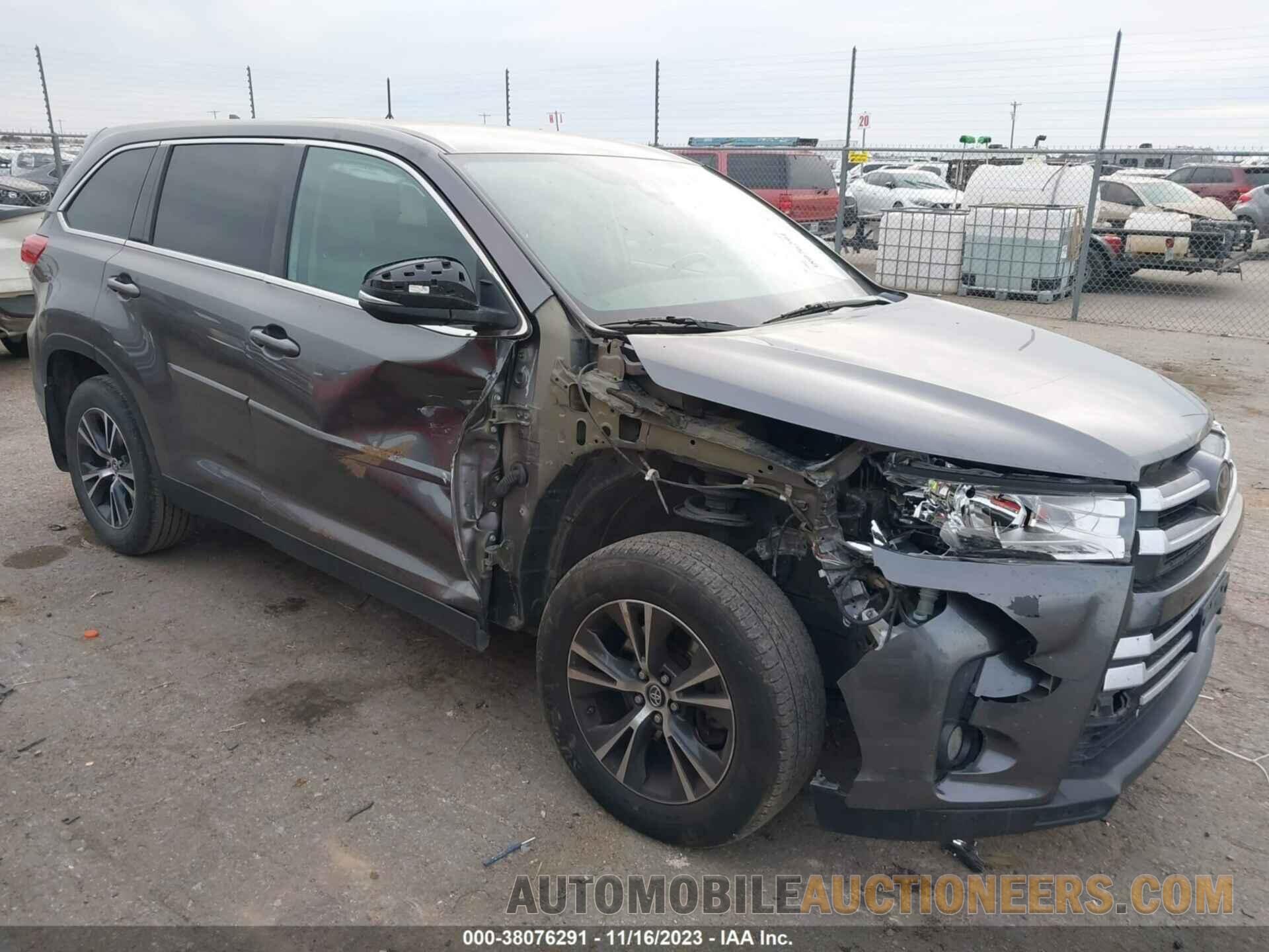 5TDZZRFH8KS297369 TOYOTA HIGHLANDER 2019