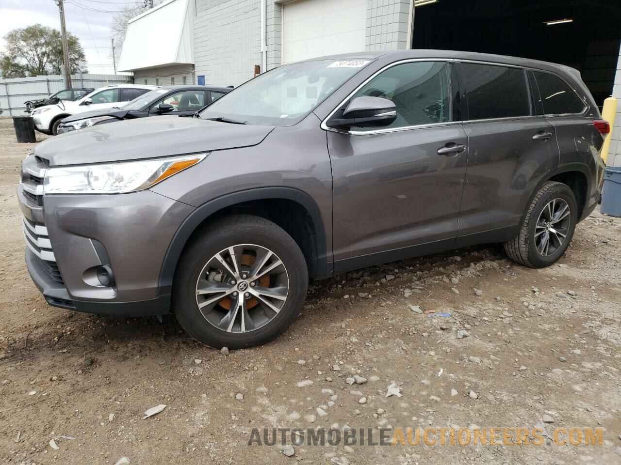 5TDZZRFH8KS303722 TOYOTA HIGHLANDER 2019