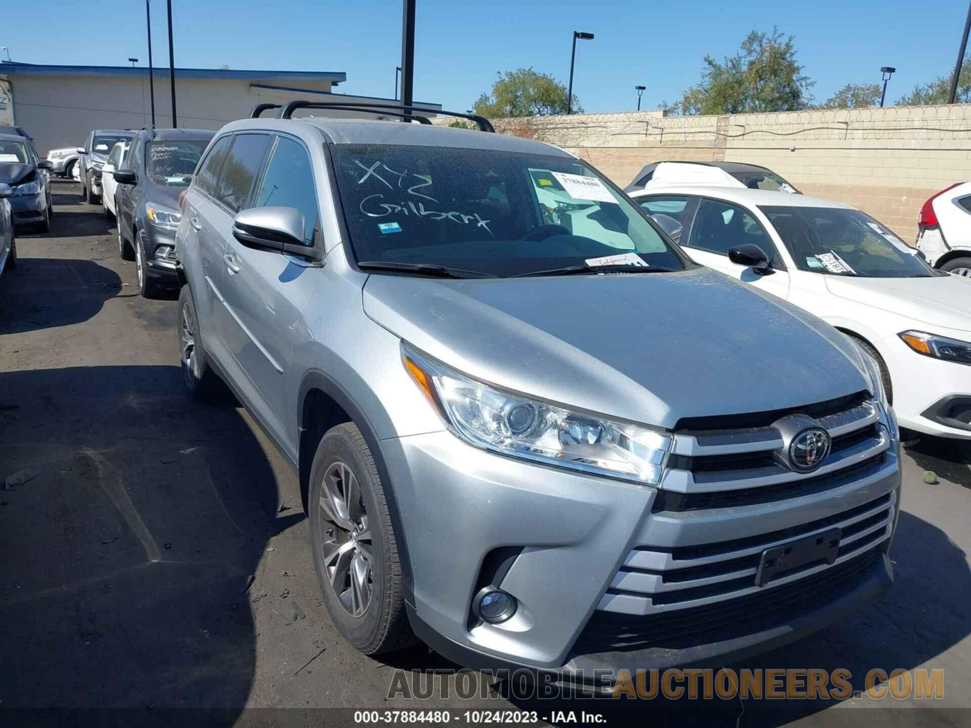 5TDZZRFH8KS342407 TOYOTA HIGHLANDER 2019