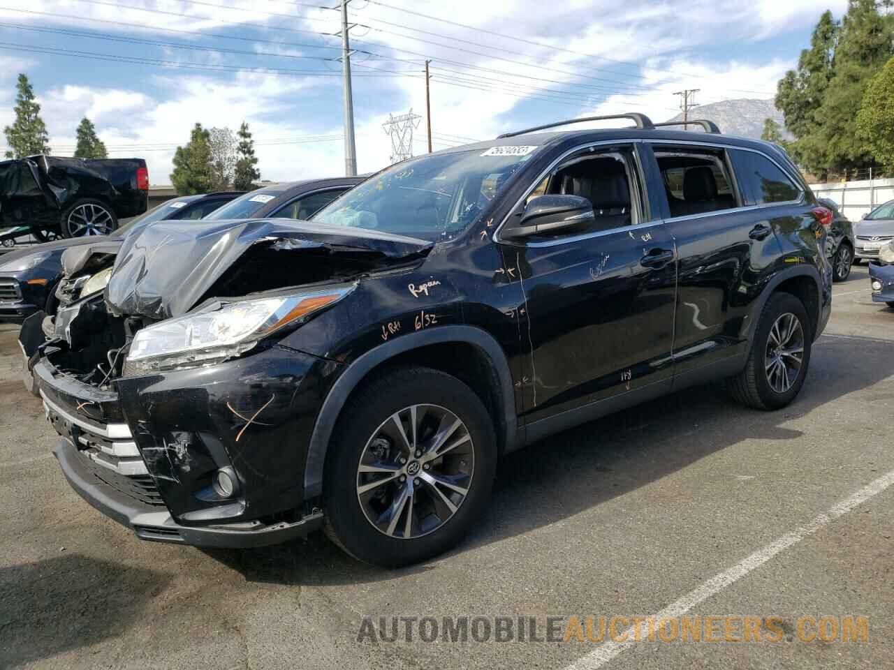 5TDZZRFH8KS356114 TOYOTA HIGHLANDER 2019