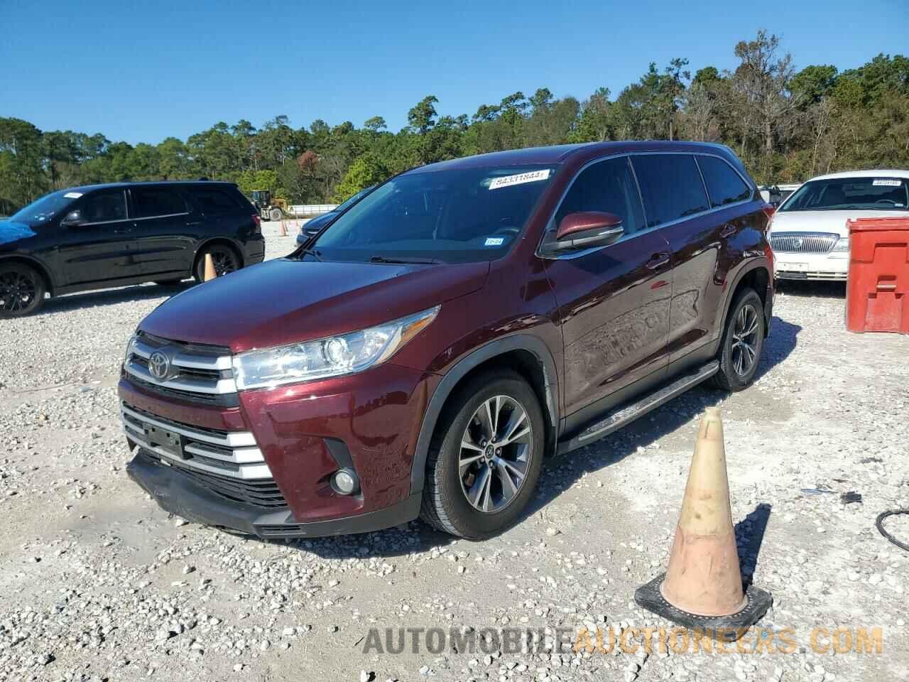 5TDZZRFH8KS356601 TOYOTA HIGHLANDER 2019