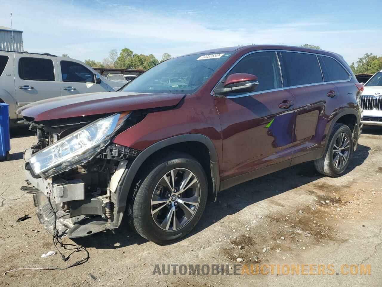 5TDZZRFH8KS358977 TOYOTA HIGHLANDER 2019