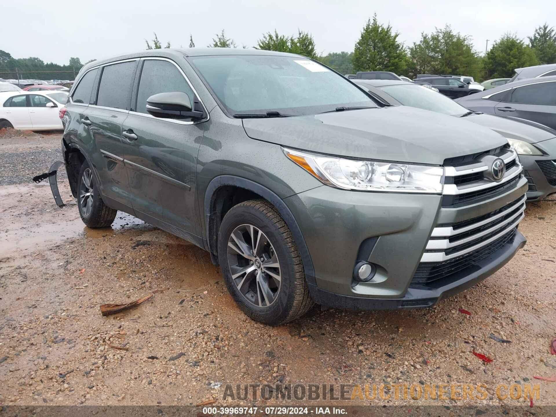 5TDZZRFH8KS362656 TOYOTA HIGHLANDER 2019