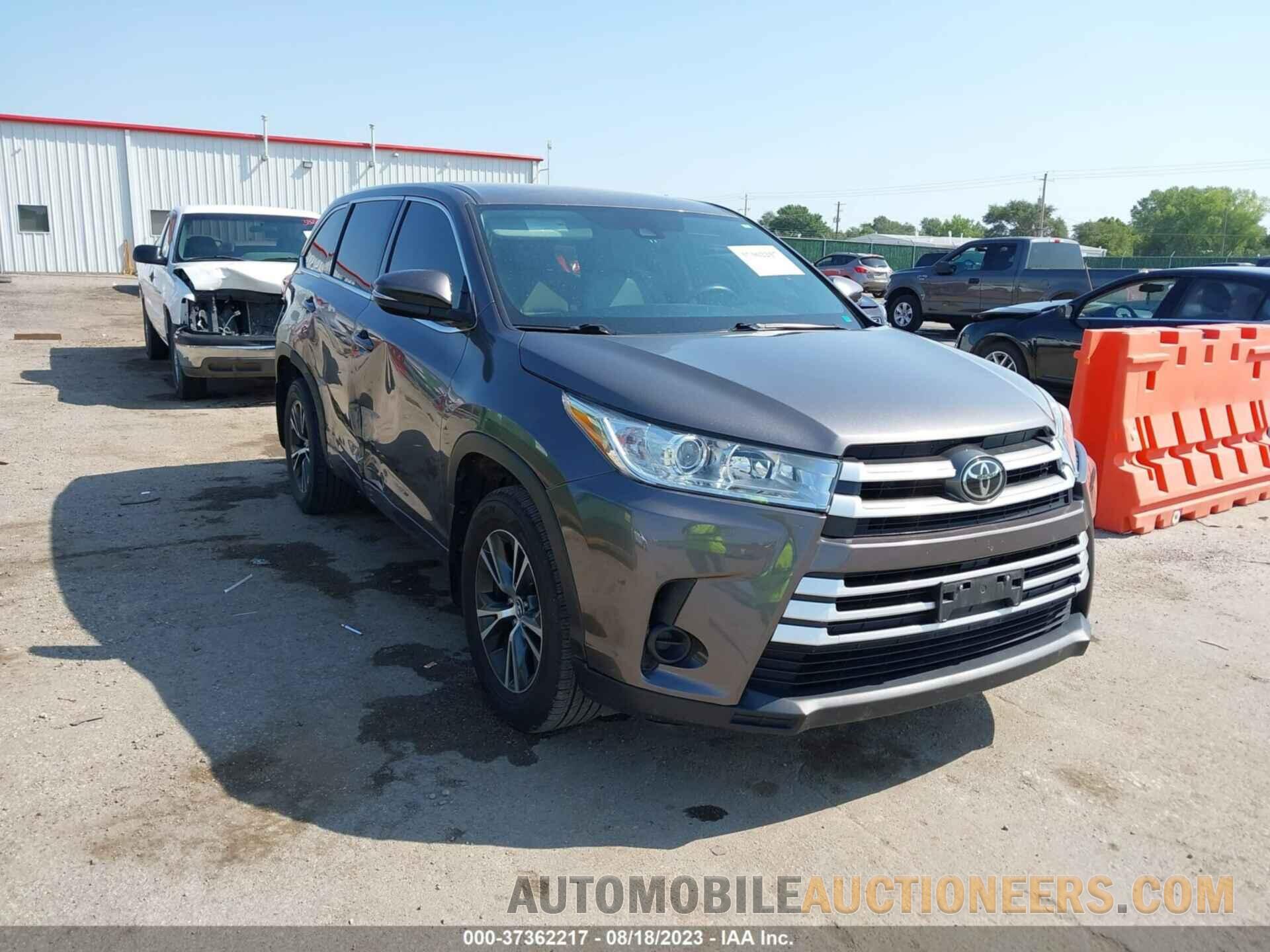 5TDZZRFH9HS198164 TOYOTA HIGHLANDER 2017