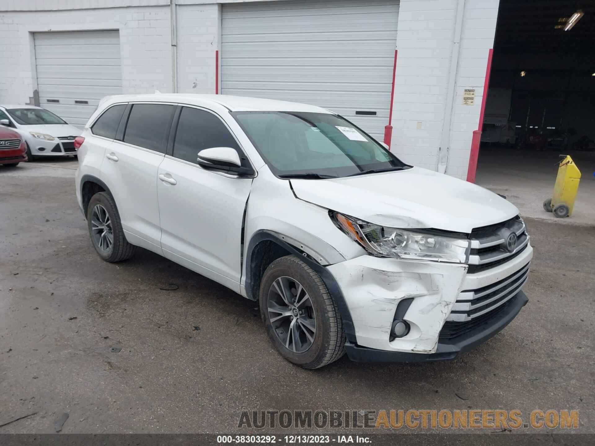 5TDZZRFH9HS212533 TOYOTA HIGHLANDER 2017