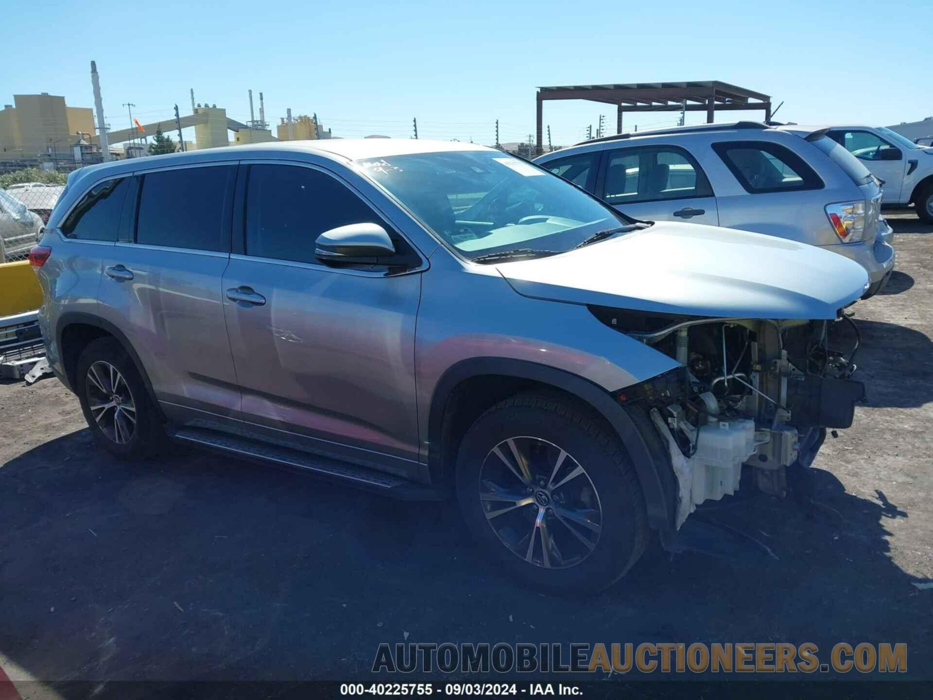 5TDZZRFH9HS231535 TOYOTA HIGHLANDER 2017