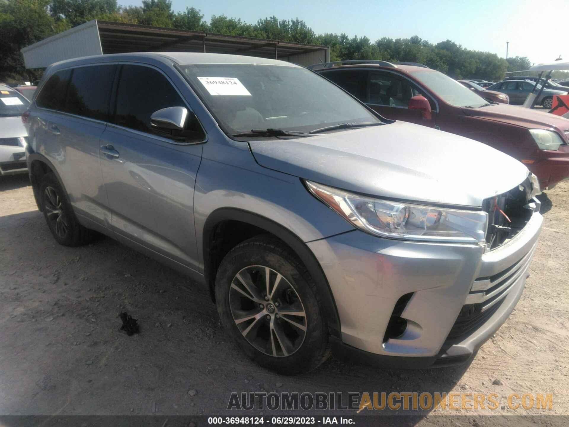 5TDZZRFH9HS234578 TOYOTA HIGHLANDER 2017