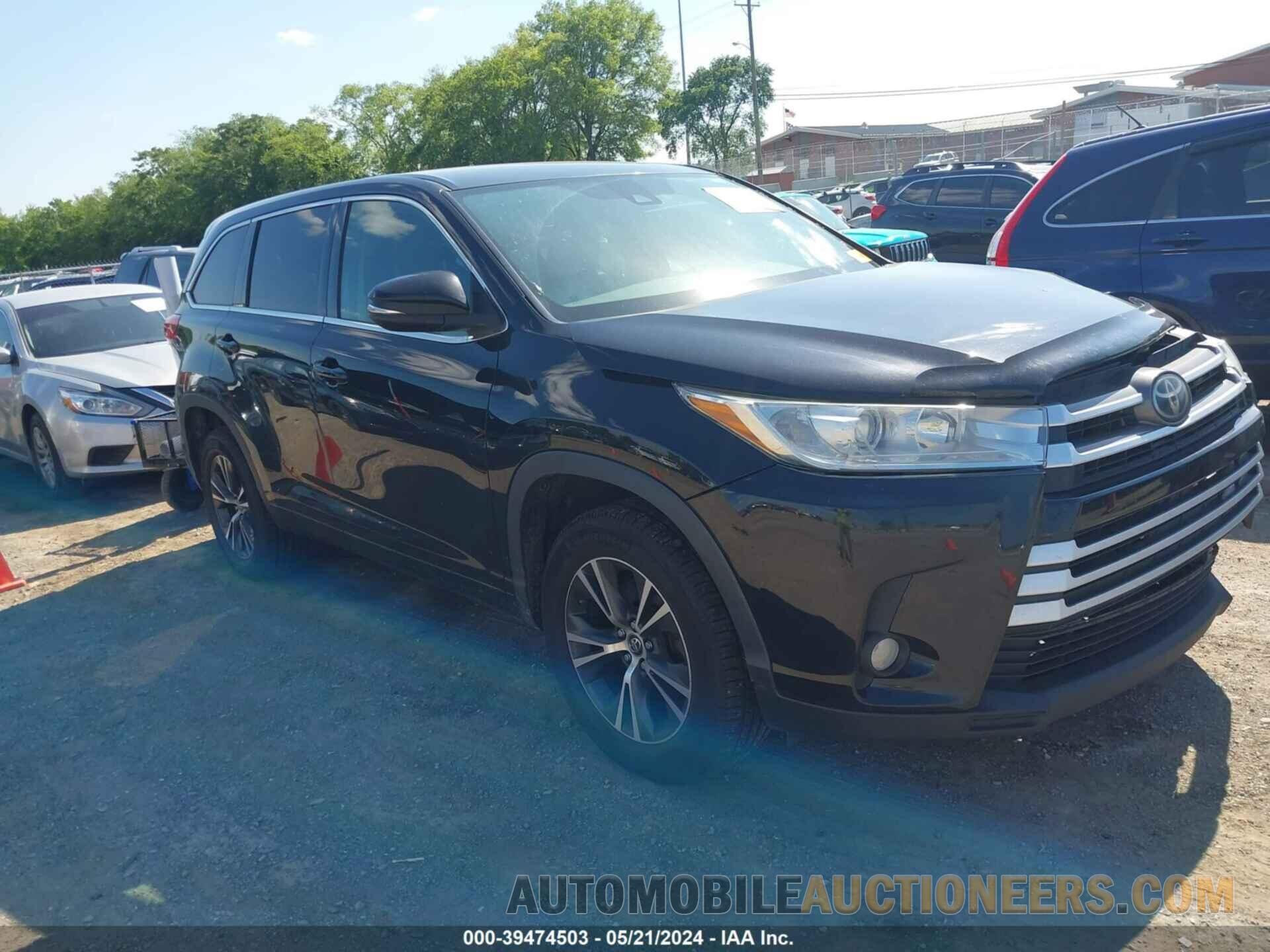 5TDZZRFH9JS244601 TOYOTA HIGHLANDER 2018