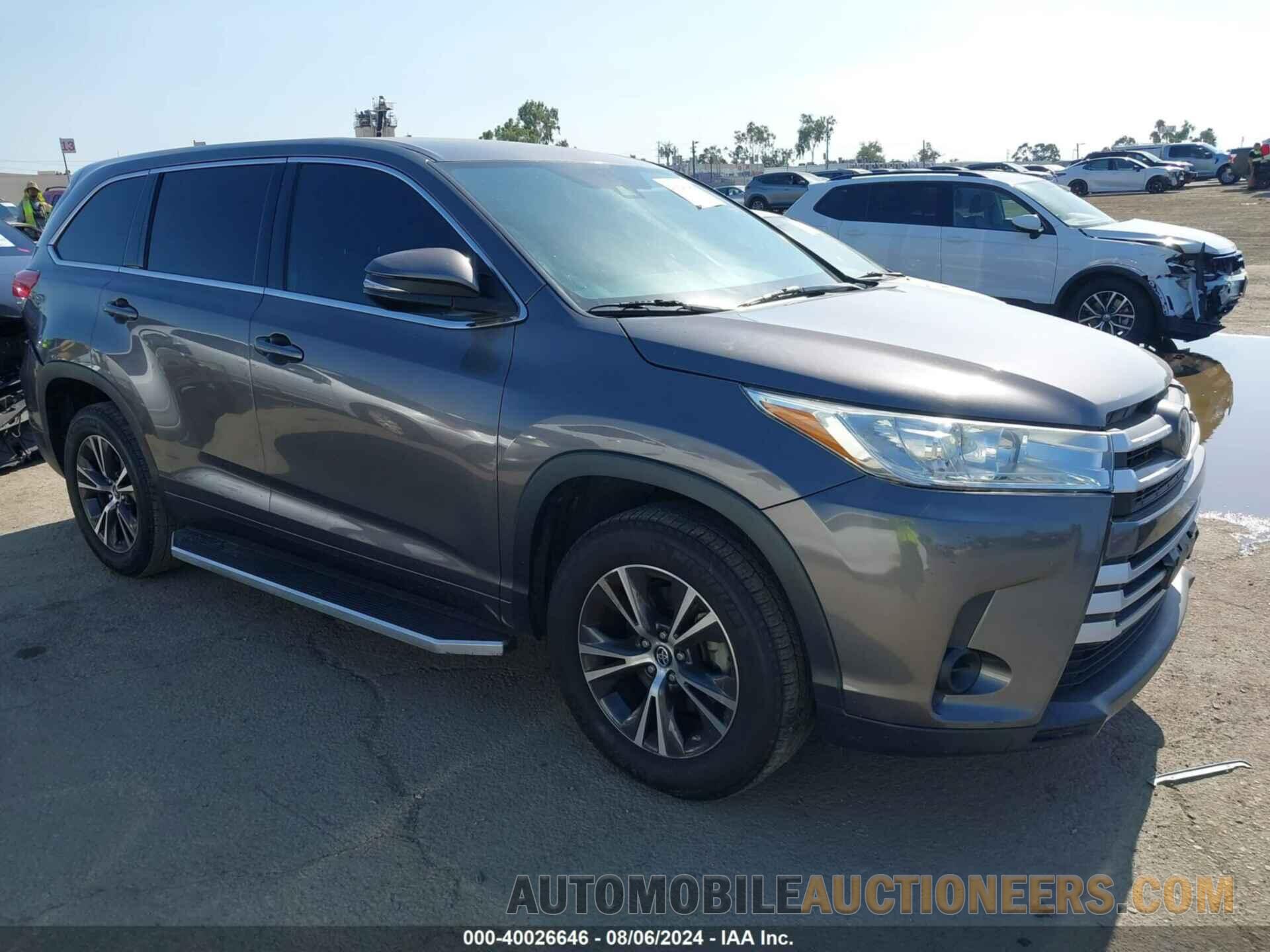 5TDZZRFH9JS256070 TOYOTA HIGHLANDER 2018