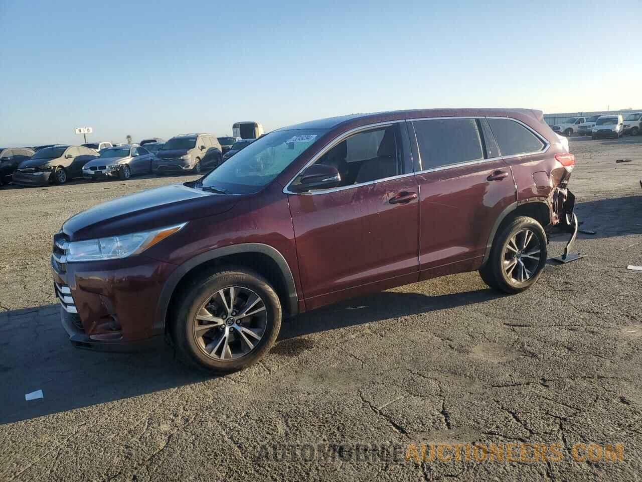 5TDZZRFH9JS256540 TOYOTA HIGHLANDER 2018