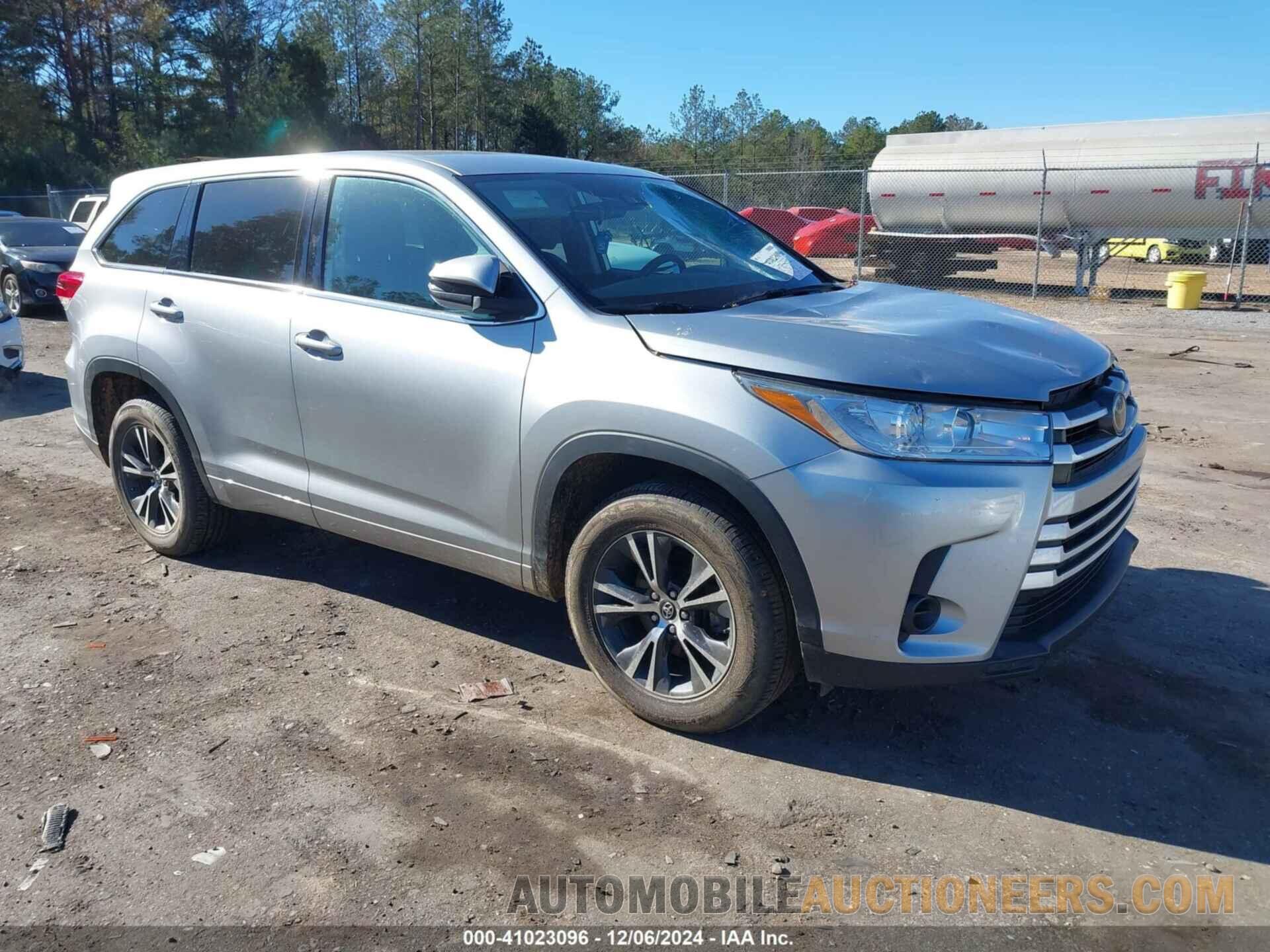 5TDZZRFH9JS265089 TOYOTA HIGHLANDER 2018