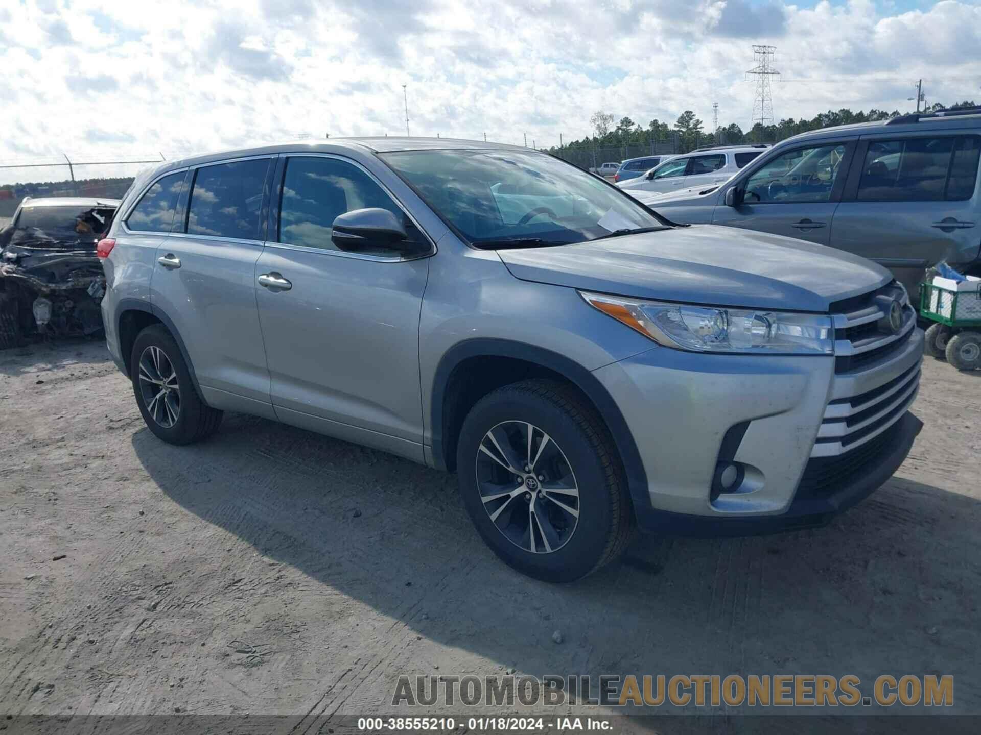 5TDZZRFH9JS287707 TOYOTA HIGHLANDER 2018