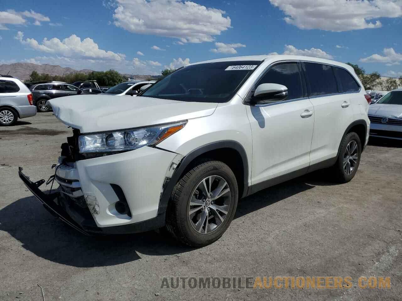 5TDZZRFH9KS291547 TOYOTA HIGHLANDER 2019