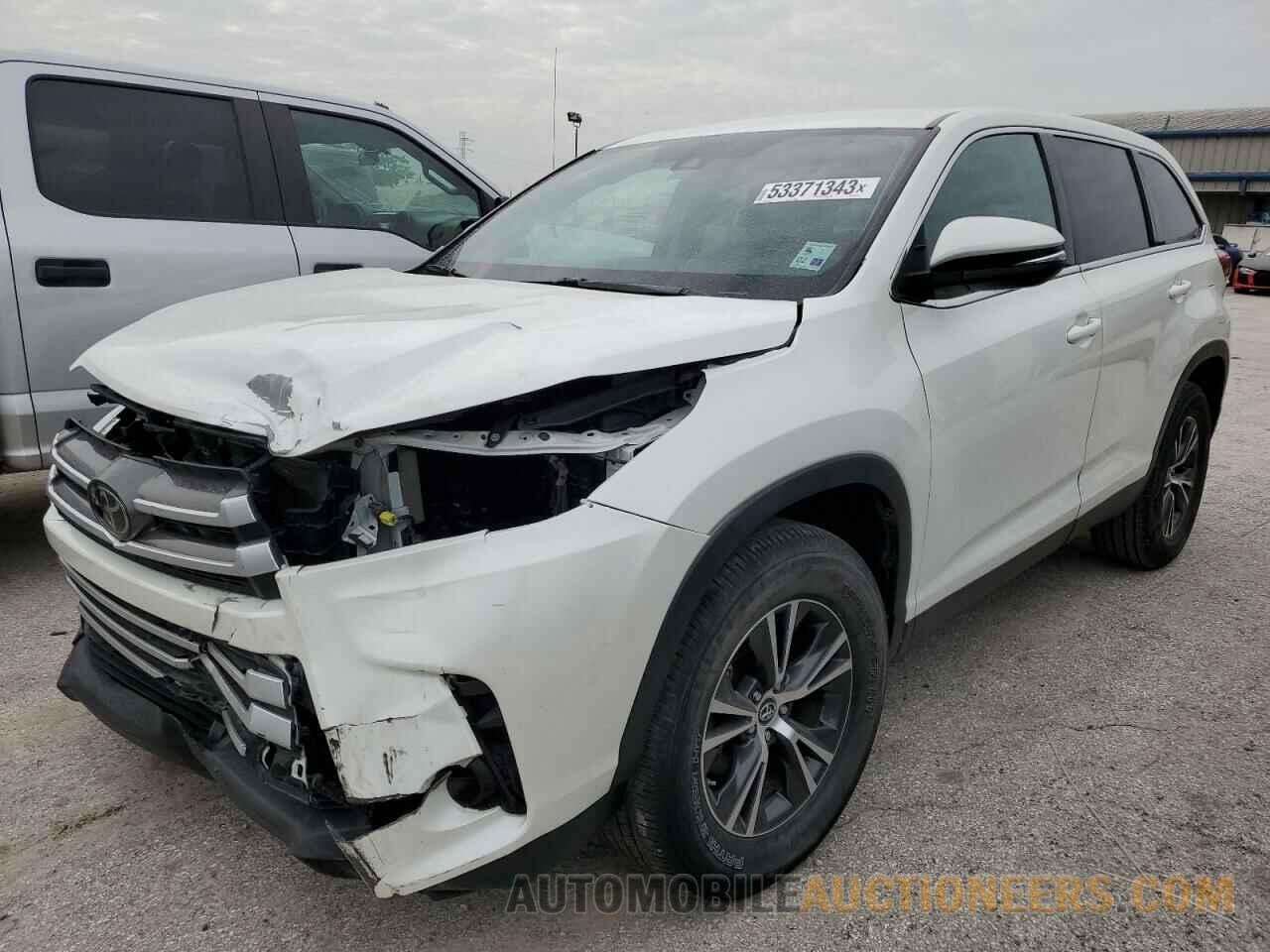 5TDZZRFH9KS303163 TOYOTA HIGHLANDER 2019